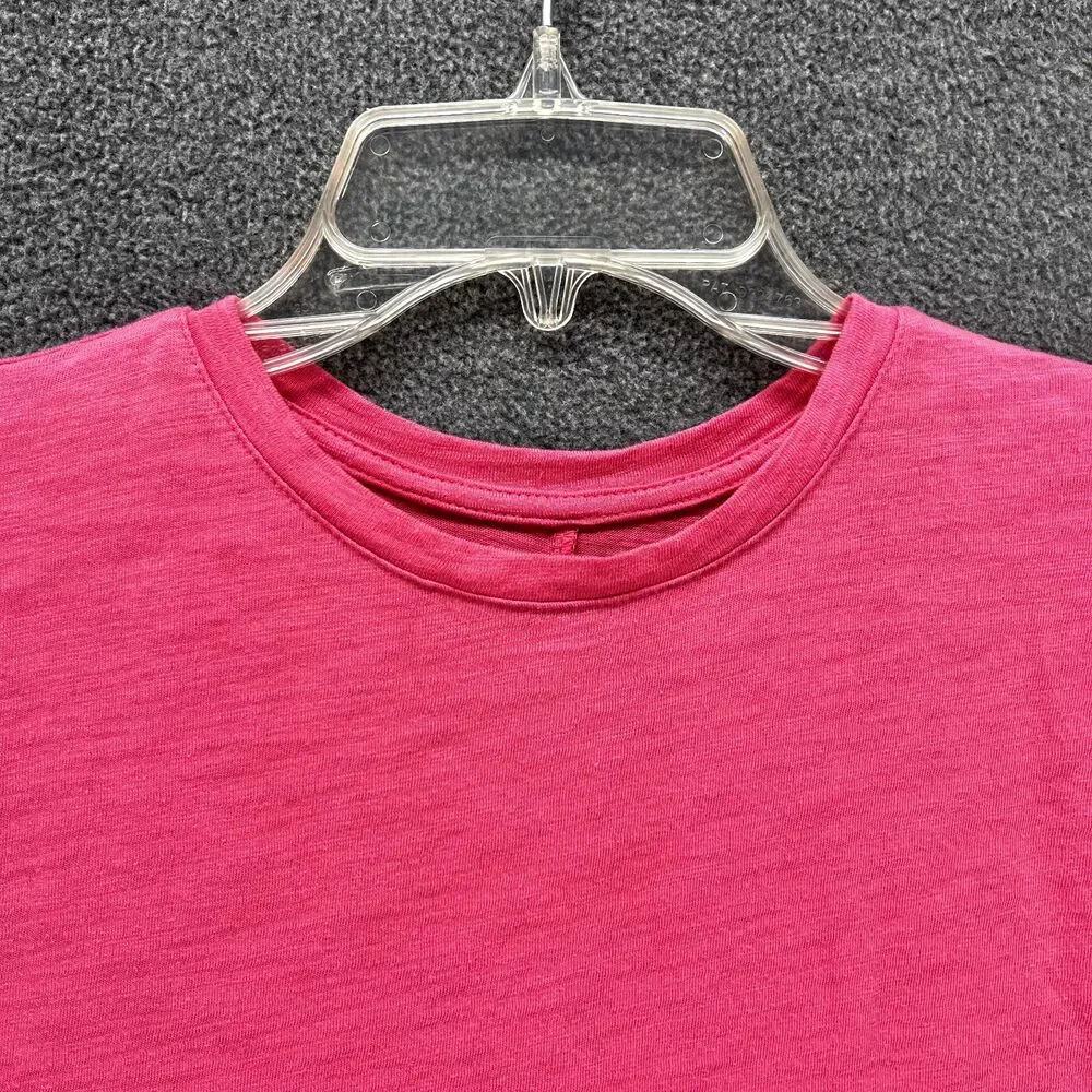 Old Navy Dress Girls Small 6 7 Pink short sleeves beach summer‎ crew neck